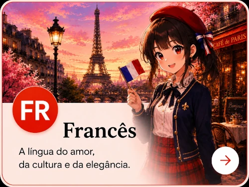 Outros Idiomas - Espanhol, Francês, Alemão e muito mais